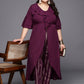 Ahalyaa Women Plus Size Tunic with Trousers | Swadesiicart