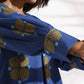 trueBrowns Blue Cotton Print Top & Pants Co-ord Set - Swadesiicart