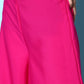 InWeave Women's Magenta One Shoulder Kurta Set - Swadesiicart