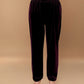 trueBrowns Maroon Velvet Embroidered Kurta Set | Swadesiicart