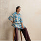 trueBrowns Brown Woollen Flared Pants | Swadesiicart
