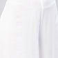InWeave Solid White Palazzo - Swadesiicart
