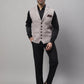 Even Apparels Men's Cream Pure Wool Nehru Jacket | Swadesiicart