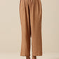 trueBrowns Light Mauve Slub Texture Neck Pleat Kurta Pant Set | Swadesiicart