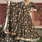 Pomcha Jaipur Roop Rang Hand Block Anarkali Set | Swadesiicart