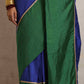 trueBrowns Blue Silk Ready To Wear Saree | Swadesiicart