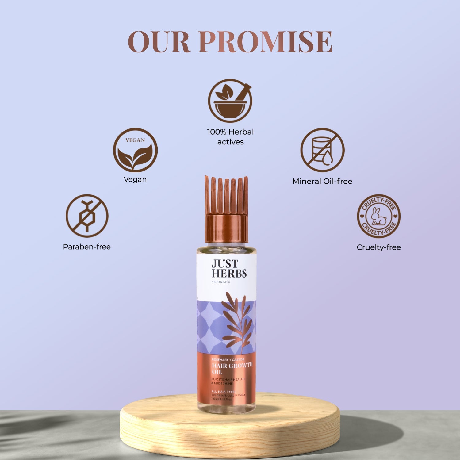 Hair Growth Oil  with Rosemary and Castor
