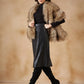 InWeave Women's Winter Beige Faux Fur Cape - Swadesiicart