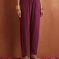 trueBrowns Beige Print Straight Kurta Set | Swadesiicart
