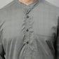 Even Apparels Multi Pure Cotton Kurta With Band Collar | Swadesiicart