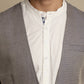 Even Apparels Men's Grey Double Breast Waistcoat | Swadesiicart