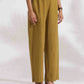 trueBrowns Green Cotton Print Top & Flared Pants Co-ord Set - Swadesiicart