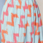 Ahalyaa Women Floral Printed Gotta Patti Kurti With Dhoti Pants & With Dupatta | Swadesiicart