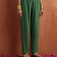 trueBrowns Off White Print Flared Anarkali Kurta Set | Swadesiicart