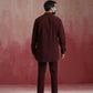 trueBrowns Men's Cola Cotton Mandarin Collar Kurta Co-ord set - Swadesiicart