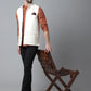 Even Apparels Men's White Pure Wool Nehru Jacket | Swadesiicart