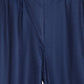 Ahalyaa Girls Navy Blue Velvet Angrakha Gotta Patti Kids Kurta with Palazzos | Swadesiicart