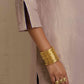 trueBrowns Lilac Tissue Kurta Co-ord Set - Swadesiicart