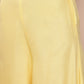 InWeave Women's Light Yellow Ray Strappy Set With Aqua Printed Border Dupatta - Swadesiicart