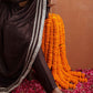trueBrowns Brown Metallic Flared Anarkali Kurta Set | Swadesiicart