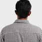Xkind White Textured Checks Overshirt/ Shirt | Swadesiicart