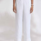trueBrowns White Check Cotton Kurta Set | Swadesiicart