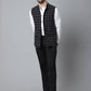 Even Apparels Men's Black Nehru Jacket With Welt Pockets | Swadesiicart