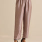 trueBrowns Grey Silk Texture Relaxed Co-Ord Set - Swadesiicart