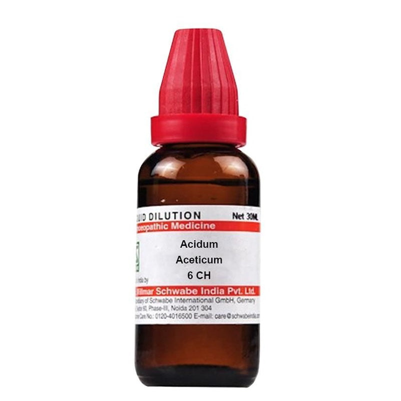 Dr. Willmar Schwabe India Acidum Aceticum Dilution | Swadesiicart