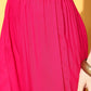 InWeave Women's Fuschia Organza Sleeve Gota Work Kurta Set - Swadesiicart