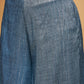 InWeave Women's Blue Lurex Short Pallazo Kurta Set - Swadesiicart