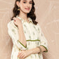 Ahalyaa Printed Cotton Tunic with Palazzos | Swadesiicart