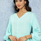 Ahalyaa Floral Printed Ethnic Co-Ords - Swadesiicart