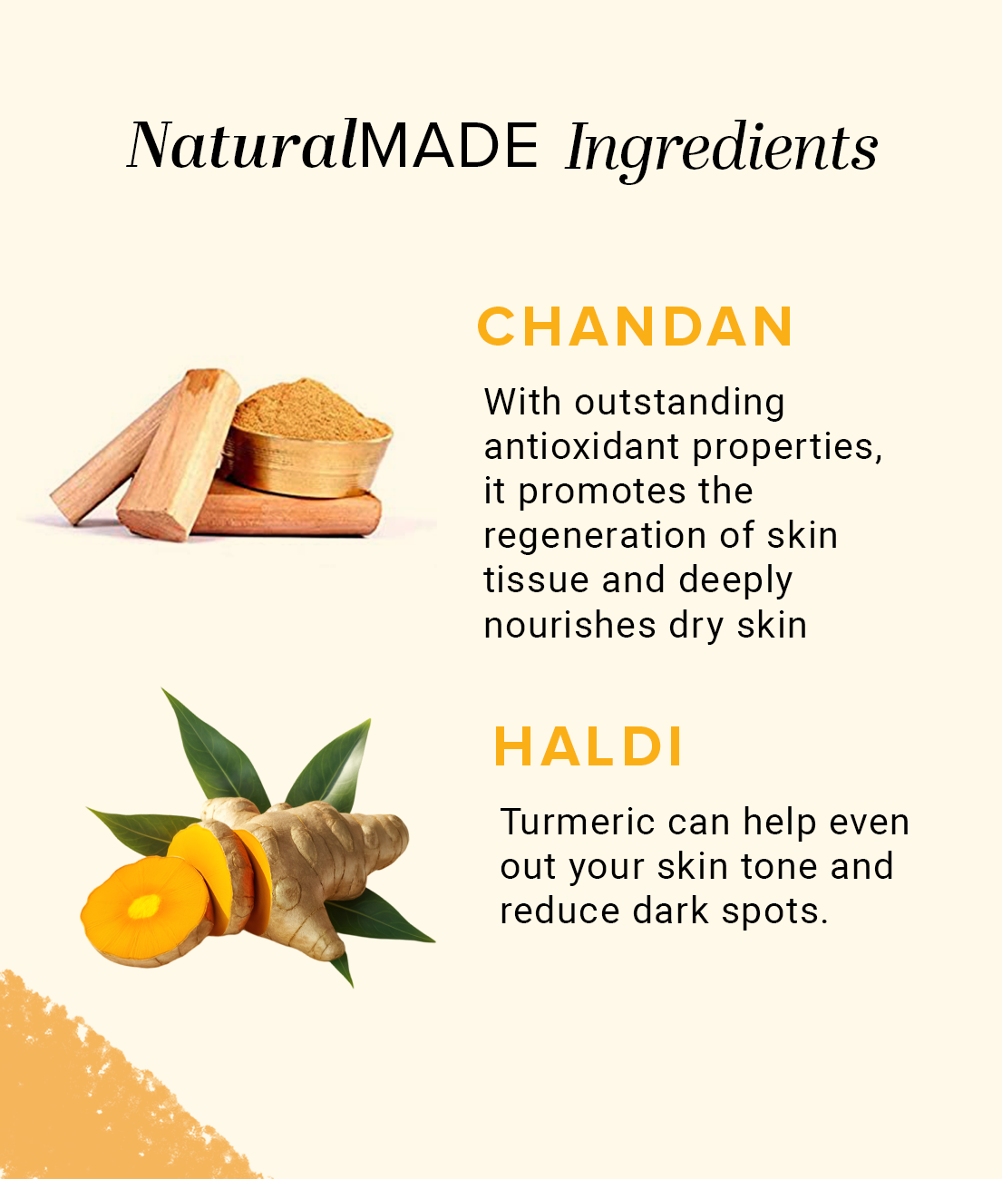 Khadi Natural Chandan Haldi Soap - 125gm