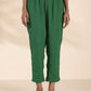 trueBrowns Green Cotton Dobby Kurta Pant Set | Swadesiicart