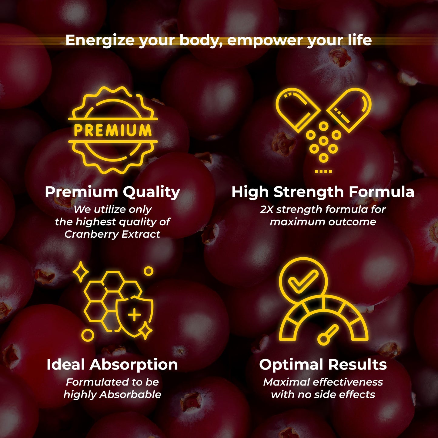 Health Veda Organics D-Mannose + Cranberry Extract Tablets - Swadesiicart