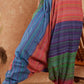 InWeave Women's Blue Multi Colour Harem Pant - Swadesiicart