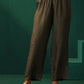 trueBrowns Grey Diamond Viscose Silk One-Shoulder Kurta Pant Set | Swadesiicart