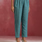 trueBrowns Light Blue Cotton Dobby Co-ord set - Swadesiicart