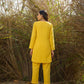 trueBrowns Mustard Cotton Co-ord Set - Swadesiicart