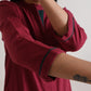 trueBrowns Maroon Placket Kurta Pant Set | Swadesiicart