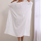 trueBrowns White Dobby Kaftan Dress | Relove | Swadesiicart