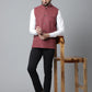 Even Apparels Men's Brown Pure Wool Nehru Jacket | Swadesiicart