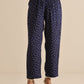 trueBrowns Blue Bandhani Silk Printed Boxy Fit Co-Ord Set - Swadesiicart