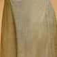 InWeave Women's Olive Lurex Short Pallazo Kurta Set - Swadesiicart