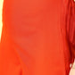 InWeave Women's Orange Strappy Set W Green Organza Cape - Swadesiicart