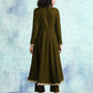 trueBrowns Mehandi Velvet Anarkali Kurta | Swadesiicart