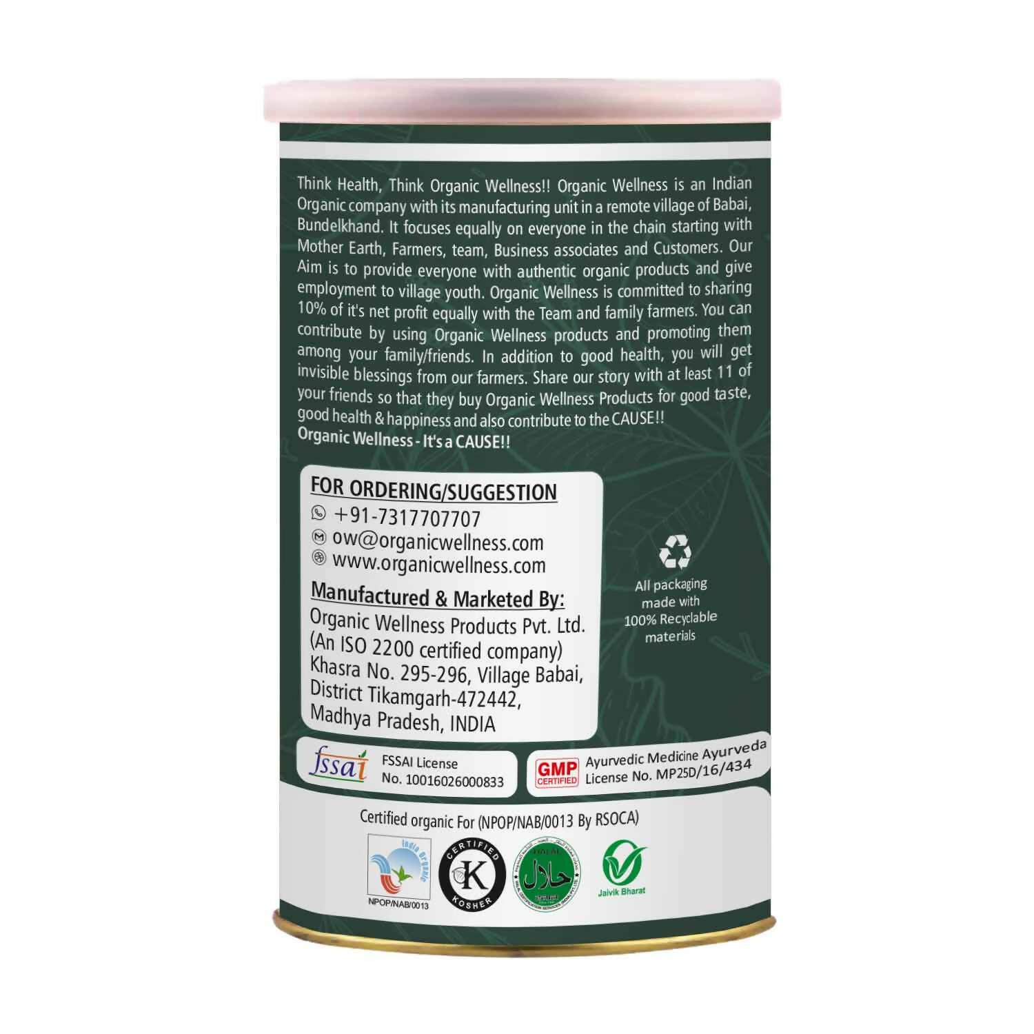 Organic Wellness Hair Cleanser - Swadesiicart