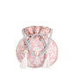 Masq Pink & White Embellished Embroidered Potli Clutch - Swadesiicart