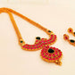 Gold Plated Kemp Long Necklace Set